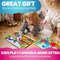 QUOKKA 4SET Puzzles for Kids Ages 4-6 - 36 Pcs Wooden Realistic Montessori Toddler Puzzles Ages 3-5 - Animals Dinosaurs Learning Games for Boys and Girls 4-8 Year Olds